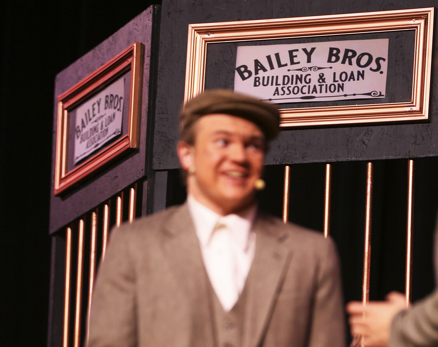 Uncle Billy, played by Charles Wonka, comes to George